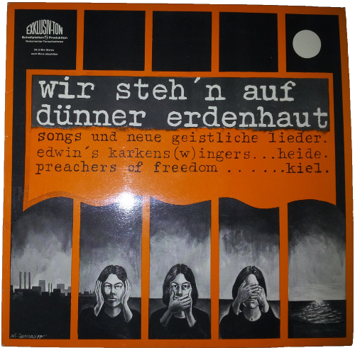 1976 LP Cover "wir steh'n auf dünner Erdenhaut"