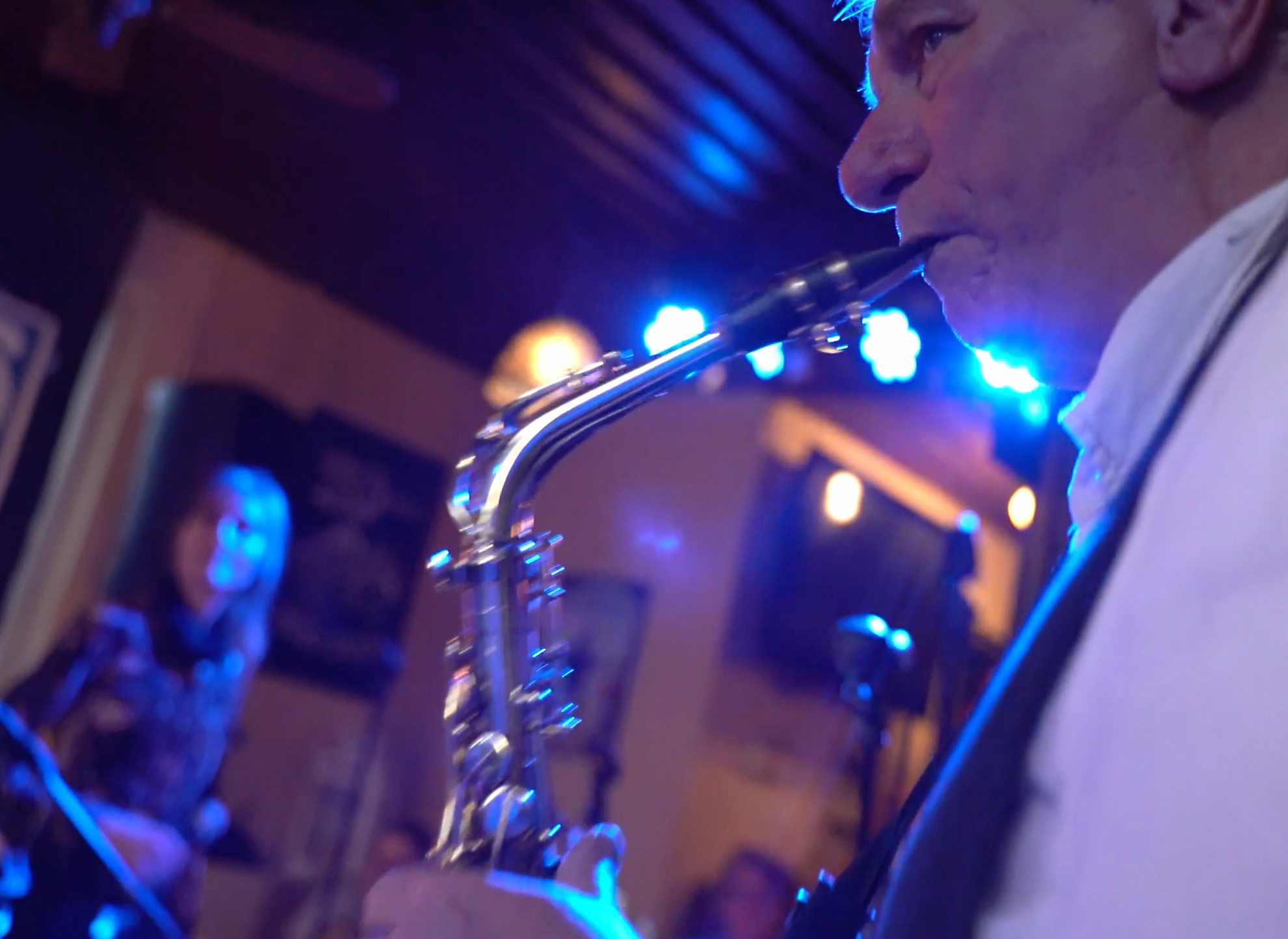 Joe am Sax