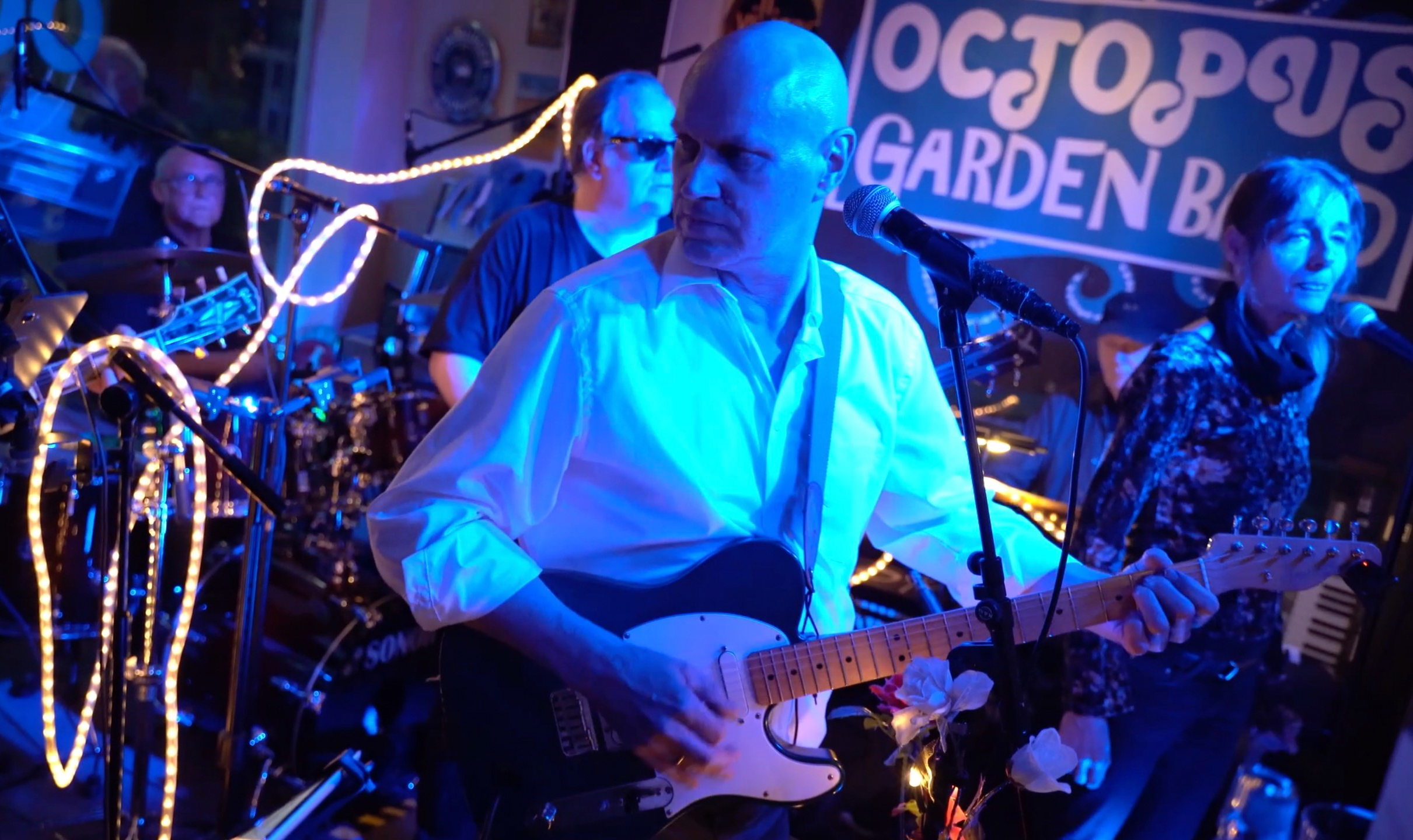 Sönke an der Gitarre