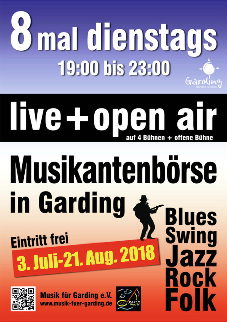 Plakat Gardinger Musikantenbörse